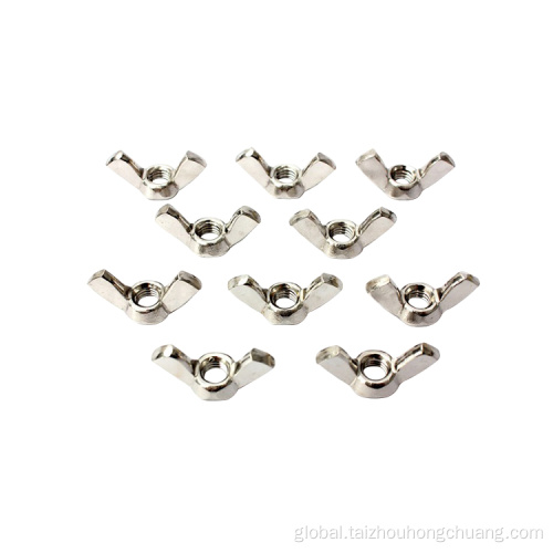 Stainless Steel Nutserts Stainless Steel Wing Nuts M6-M64 DIN315 Factory